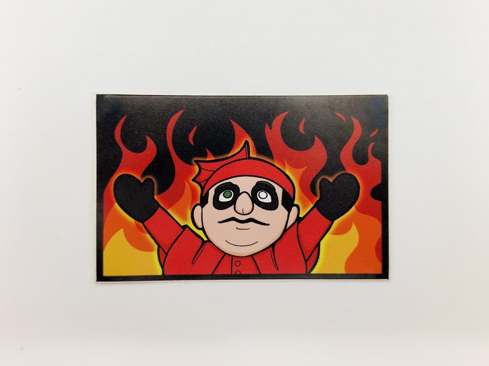 Image of Plushia Meme Sticker