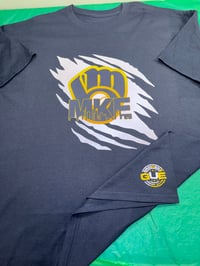 Image 2 of MKE baseball “Ripped out” collection. 