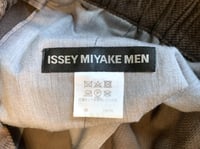Image 4 of Issey Miyake Men 2017aw cotton pants, size 2 (32”)