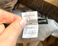Image 8 of Issey Miyake Men 2017aw cotton pants, size 2 (32”)