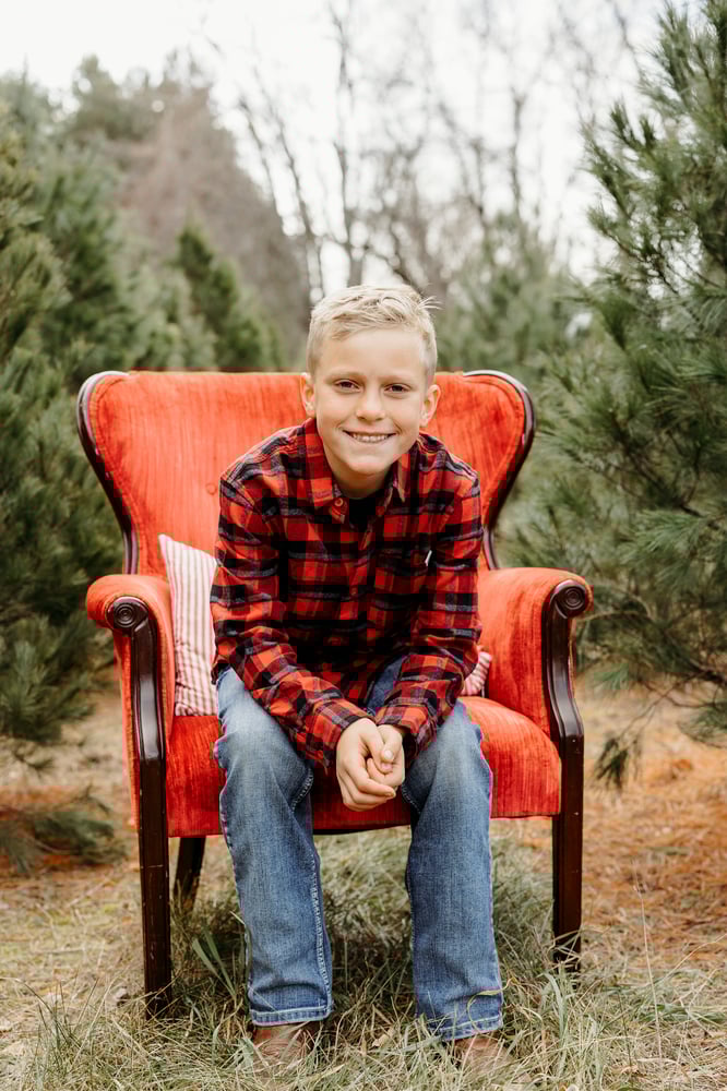 Image of November 29th - Tree Farm Mini Session - Crow River Nursery