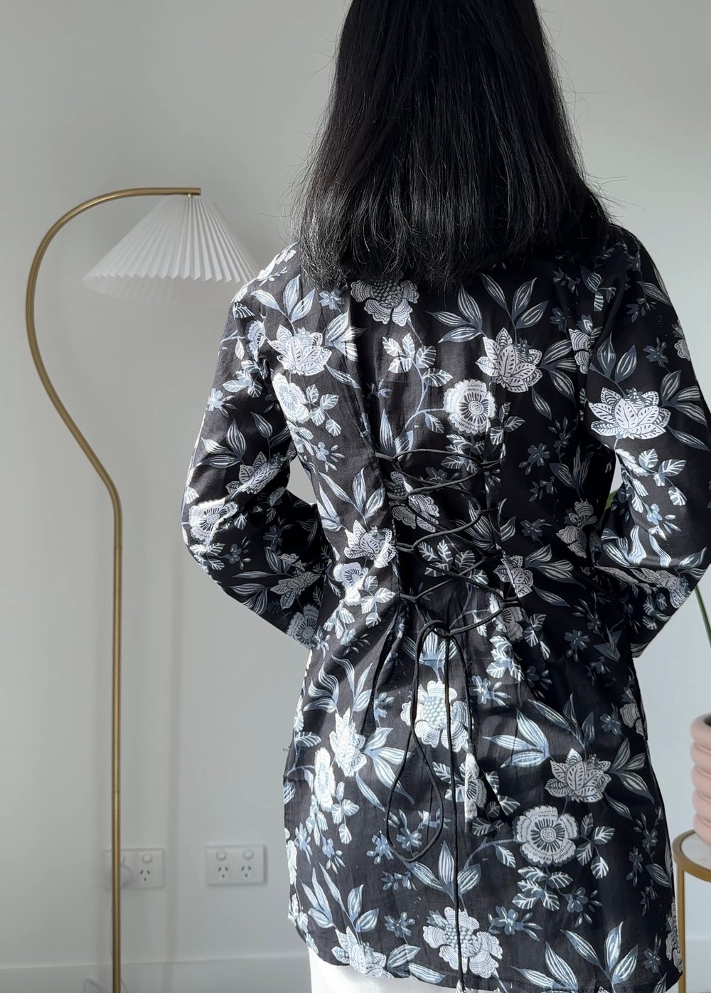 Image of  Midnight Petals Kurti