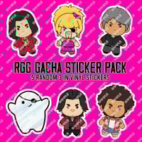 Image 1 of RGG Gacha Sticker Pack