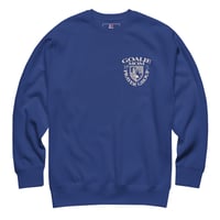 Image 6 of Goalie Mom Prayer Group Pocket Logo Crewneck (Dark Colors)