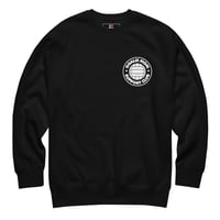 Image 4 of Goalie Mom Supprt Club Pocket Logo Crewneck (Dark Colors)