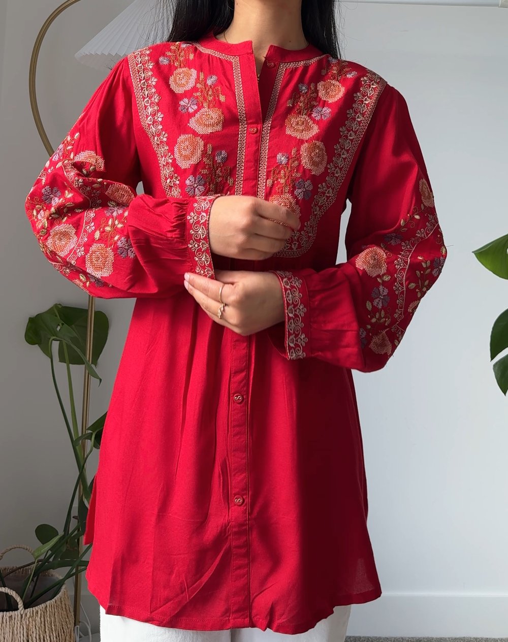 Image of Dark Blush Kurti