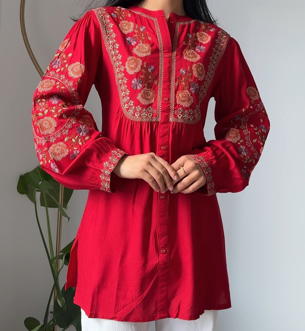 Image of Dark Blush Kurti