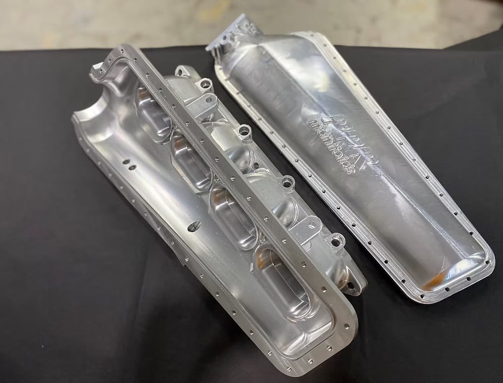 PPR Motorsport K20C1 2pc Billet Intake Manifold K20C1/C4/C6/C8 Civic Accord Integra 2.0T Engines 