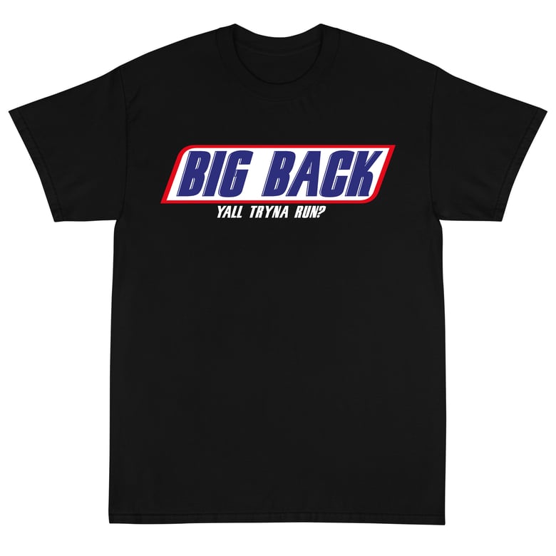Image of BIG BACK SNICKERS TEE