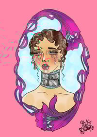 Image 2 of ‘It’s punk to cry’ print