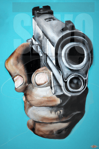 Image 1 of "1911" 24" x 36" PRINT • ORIGINAL PAINTING By: SAVO888 