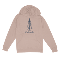 Retro Colorado Tree Hoodie