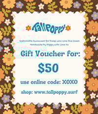 Image 1 of Gift Voucher - $50, $100, $150, $200, $250