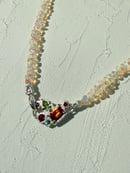 Image 1 of Ethiopian Opal Strand w/ Gemstone Pendant