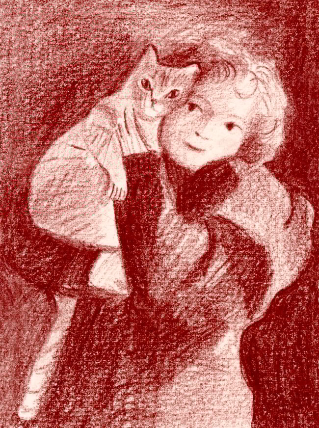 A little comfort ~ Giclee print