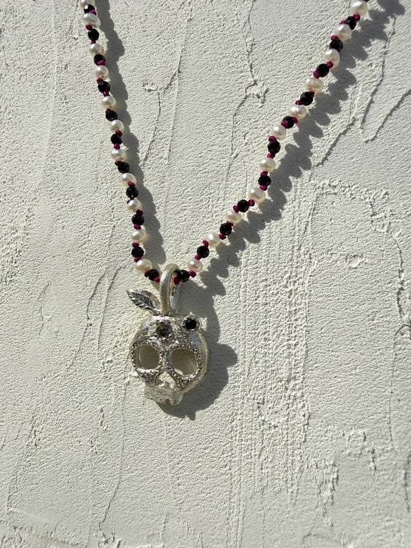 Image of The Apple Of My Skull Necklace