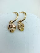 Image 5 of Ruby Skull Hoop Charms