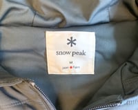 Image 3 of Snowpeak Japan 2022aw flexible insulated hooded jacket, size M