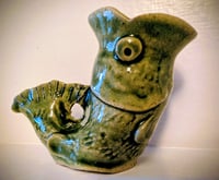 Image 1 of Pale green mini gluggle jug