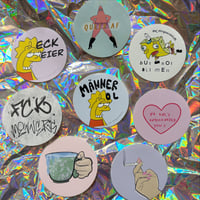 Image 1 of runde sticker 