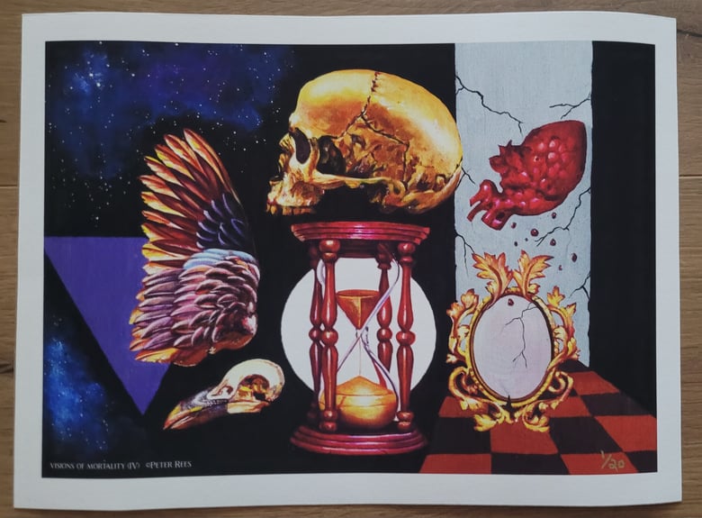 Image of Visions of Mortality IV Gilcee Fine Art Print.