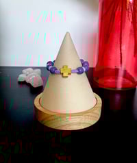 Image 1 of BRACELET DORÉ ET PARME ENFANT