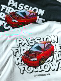 Image 4 of CHRNCLS "Passion First..." T-Shirt GRAPHITE *NEW*