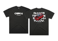 Image 1 of CHRNCLS "Passion First..." T-Shirt GRAPHITE *NEW*