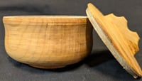 Image 3 of Small Lidded Box - made from 200 year old sycamore