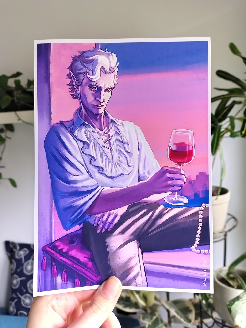 Image of A star A5 print