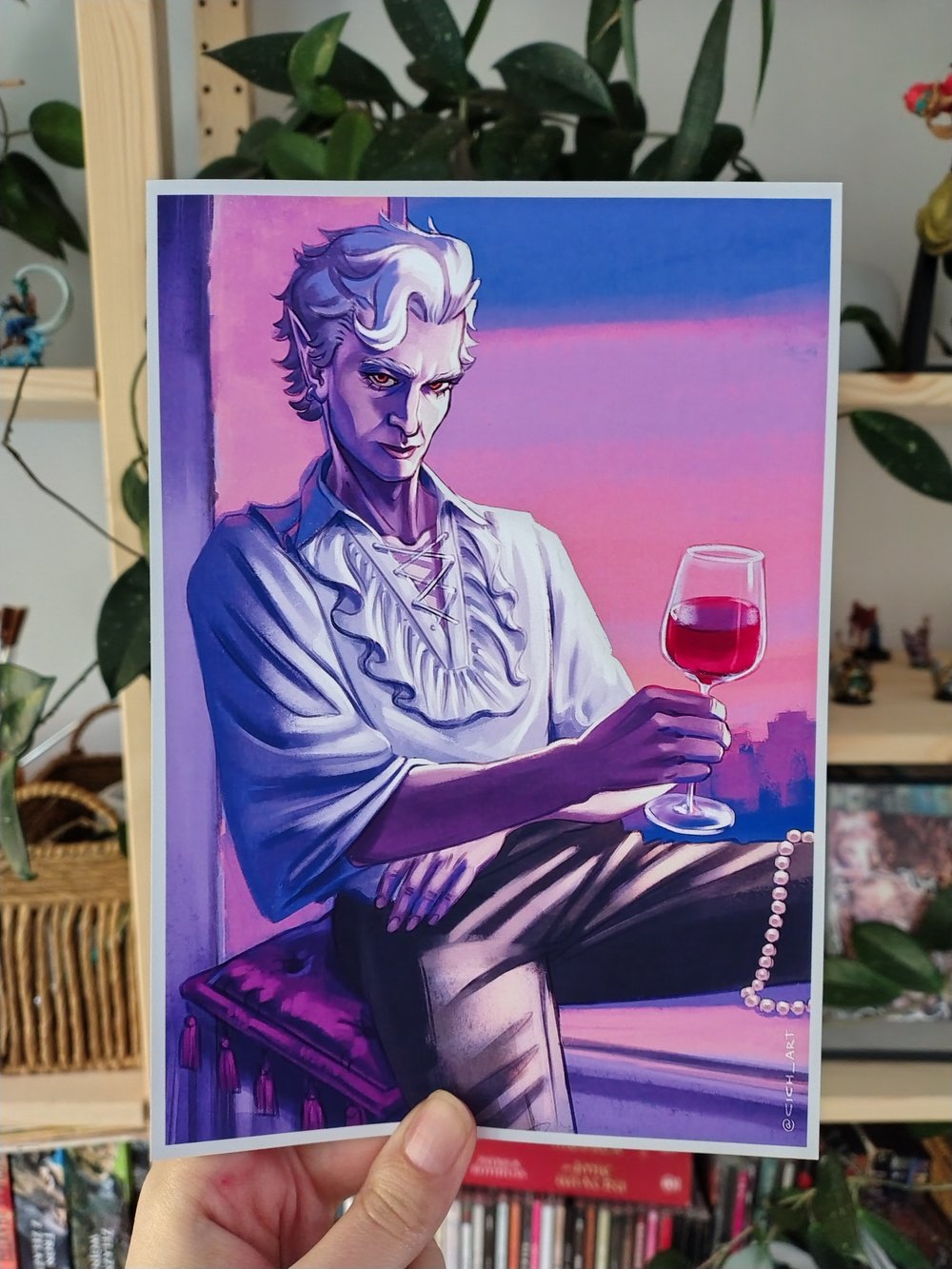 Image of A star A5 print