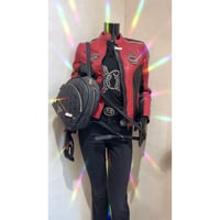 CHAQUETA MOTERA COMBINADA 