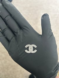 C c diamanté metal charm (12 LEFT)