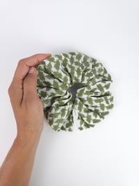 Image 3 of Olive Keffiyeh Scrunchie