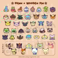 Image 3 of PKMN × WOODEN PIN