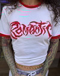 Image 1 of T-shirt Ringer Romantic