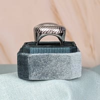 Image 4 of Halo Bahá’í signet ring with the Ringstone symbol - Stainless Steel