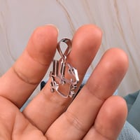 Image 4 of Yá Bahá’u’l-Abhá Greatest Name Bahá'í sterling silver pendant