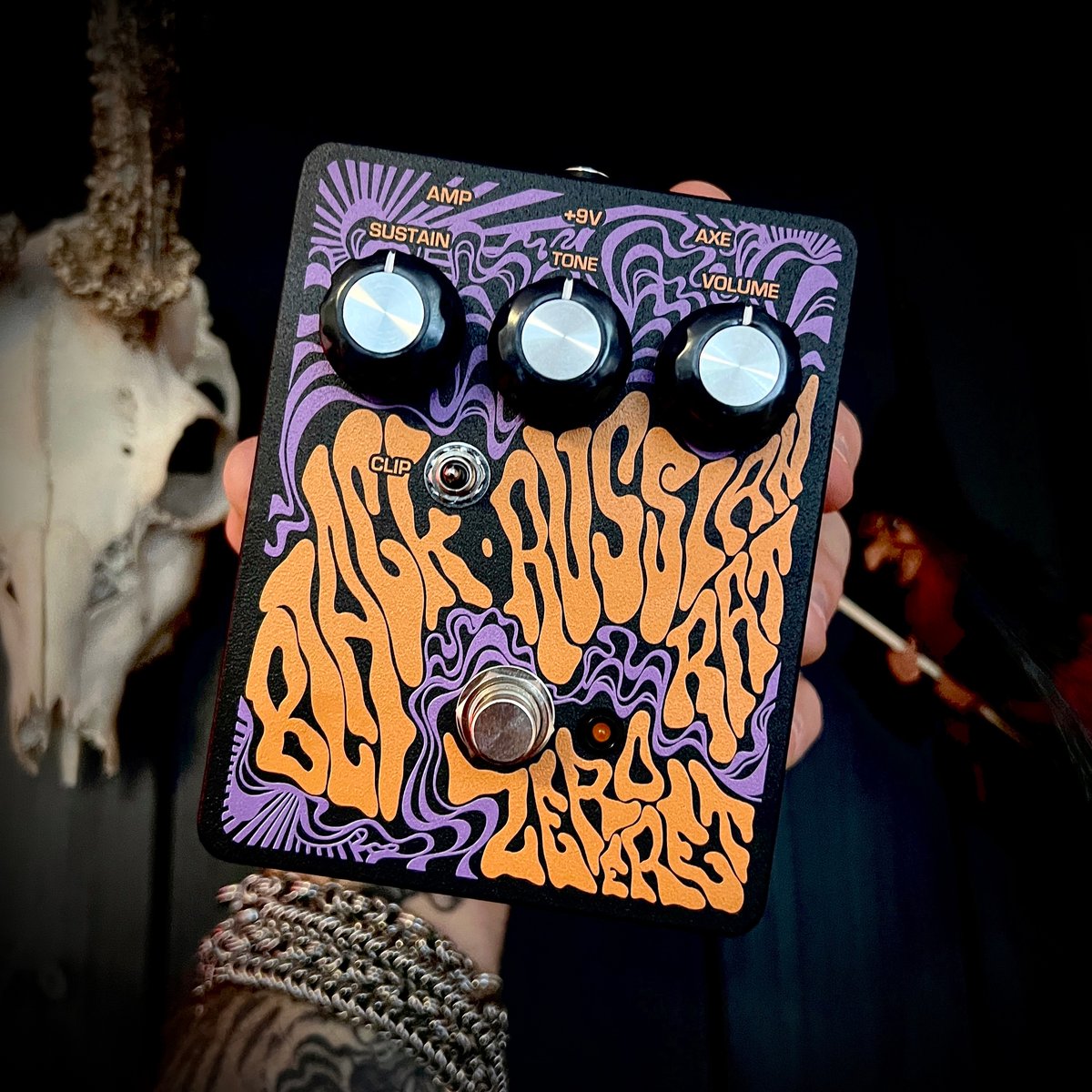 Black Russian Rat - Rat / Big Muff Hybrid | The Zero Fret