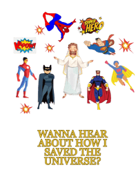 Image 5 of Organic Cotton Baby Grow “wanna Hear About How I Saved the Universe?”