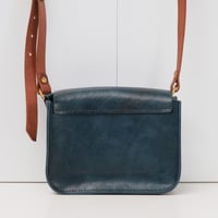 Image 4 of STUDIO LINE Small Crossbody Sling navy and brown