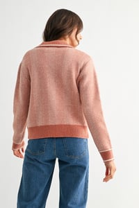 Image 5 of Herringbone Knit Cardigan - SOON