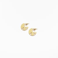 Image 1 of Boucles d'oreilles créoles Météore