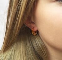 Image 2 of Boucles d'oreilles créoles Météore