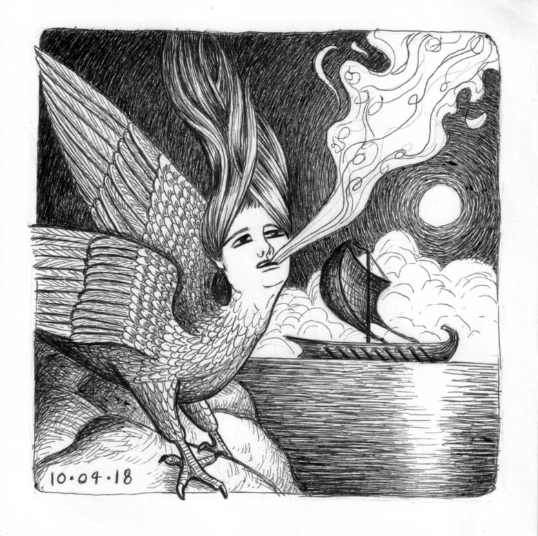 Image of Original Drawing | Spell