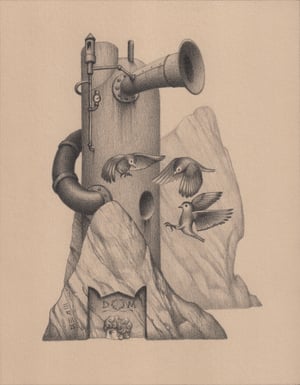 Image of Original Drawing | Alarm Call VI