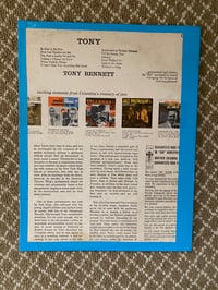 Image 2 of Upcycled Album Cover Folder:  Tony Bennett - 'Tony' (1957)