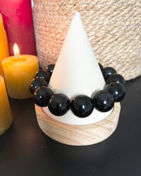 BRACELET OBSIDIENNE OEIL CELESTE