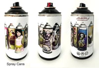 Image 1 of Upcycled Spray Cans