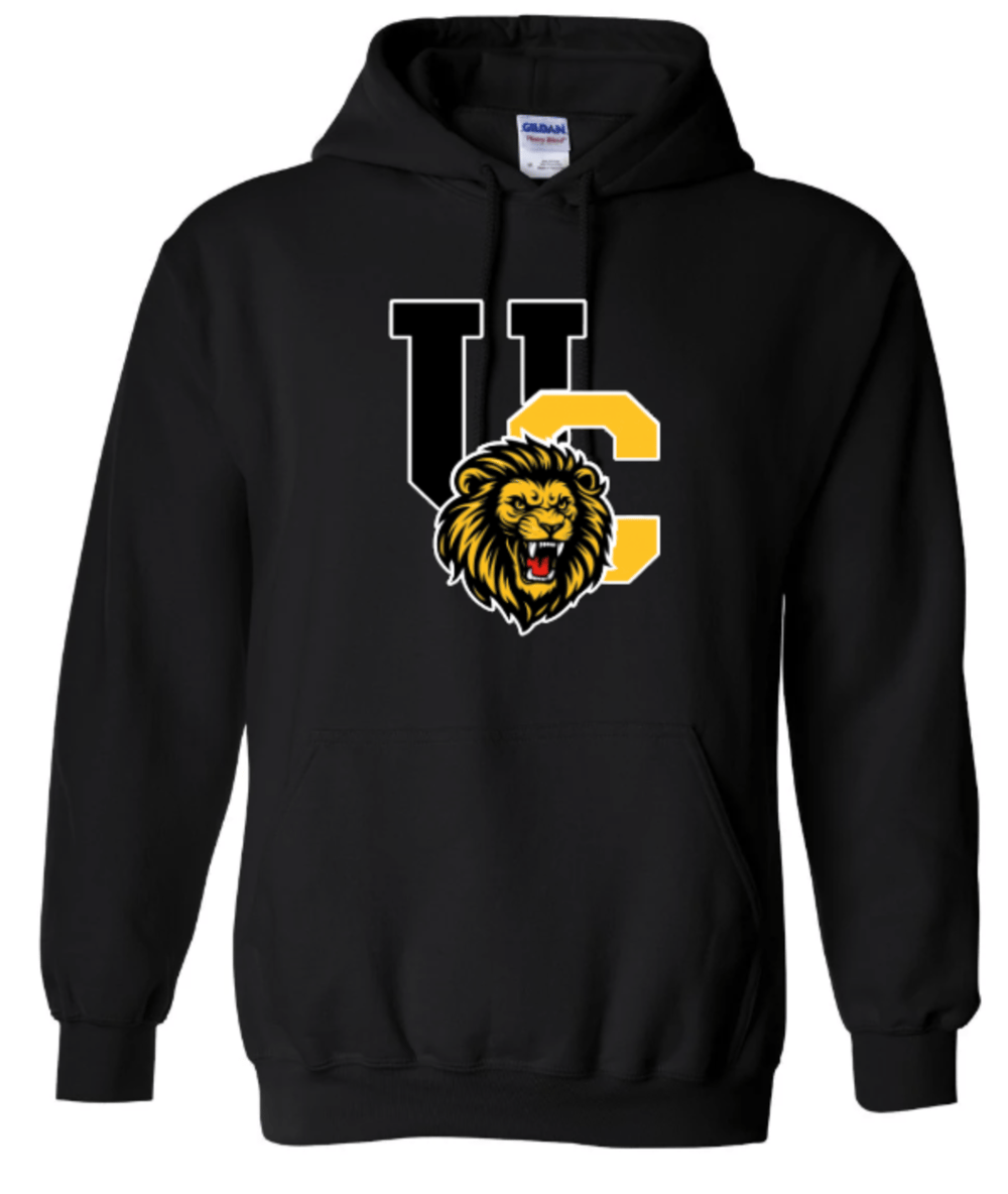 Image of NEW UC BLACK HOMECOMING EDITION HOODIE 2025